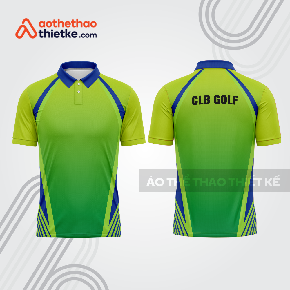 Mẫu thiết kế áo polo đồng phục thi đấu golf gf547
