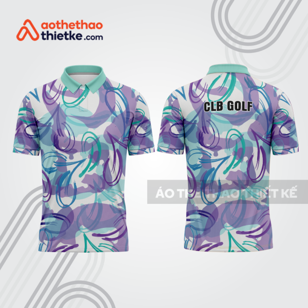 Mẫu thiết kế áo polo đồng phục thi đấu golf gf549