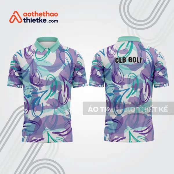Mẫu thiết kế áo polo đồng phục thi đấu golf gf549