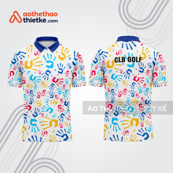 Mẫu thiết kế áo polo đồng phục thi đấu golf gf552