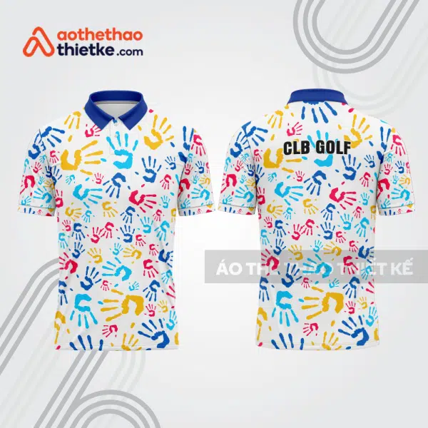 Mẫu thiết kế áo polo đồng phục thi đấu golf gf552