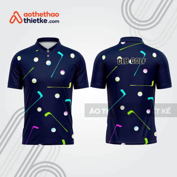 Mẫu thiết kế áo polo đồng phục thi đấu golf gf553