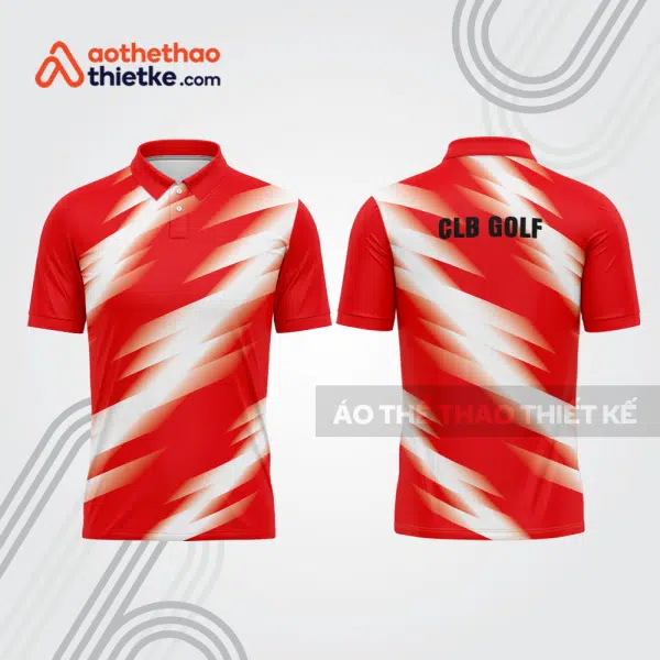 Mẫu thiết kế áo polo đồng phục thi đấu golf gf555