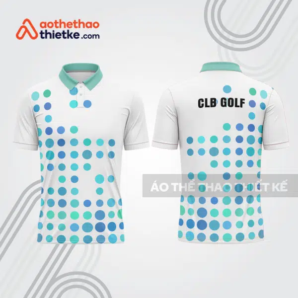 Mẫu thiết kế áo polo đồng phục thi đấu golf gf558