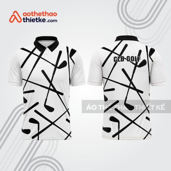 Mẫu thiết kế áo polo đồng phục thi đấu golf gf562