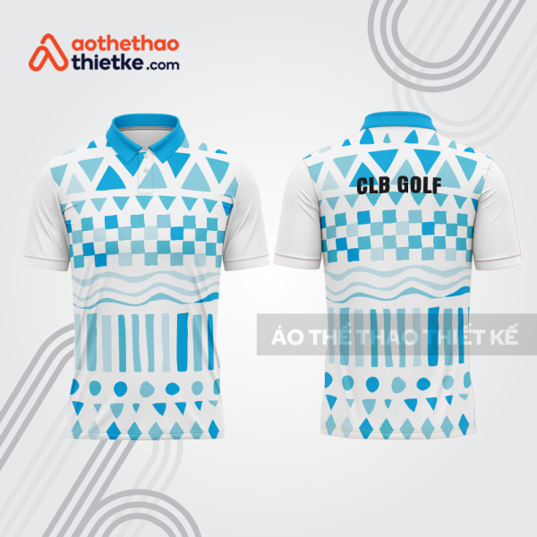 Mẫu thiết kế áo polo đồng phục thi đấu golf gf563