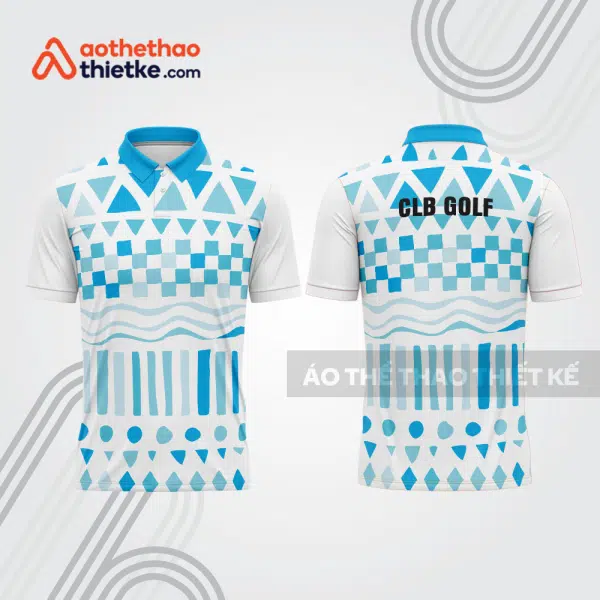 Mẫu thiết kế áo polo đồng phục thi đấu golf gf563