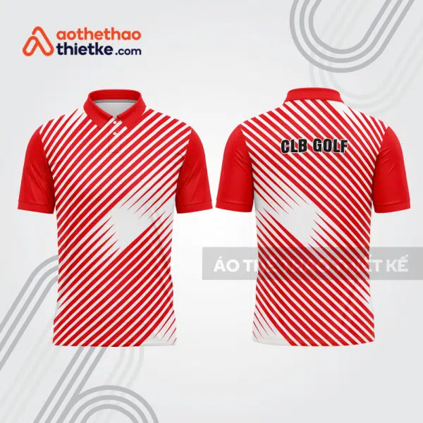 Mẫu thiết kế áo polo đồng phục thi đấu golf gf565