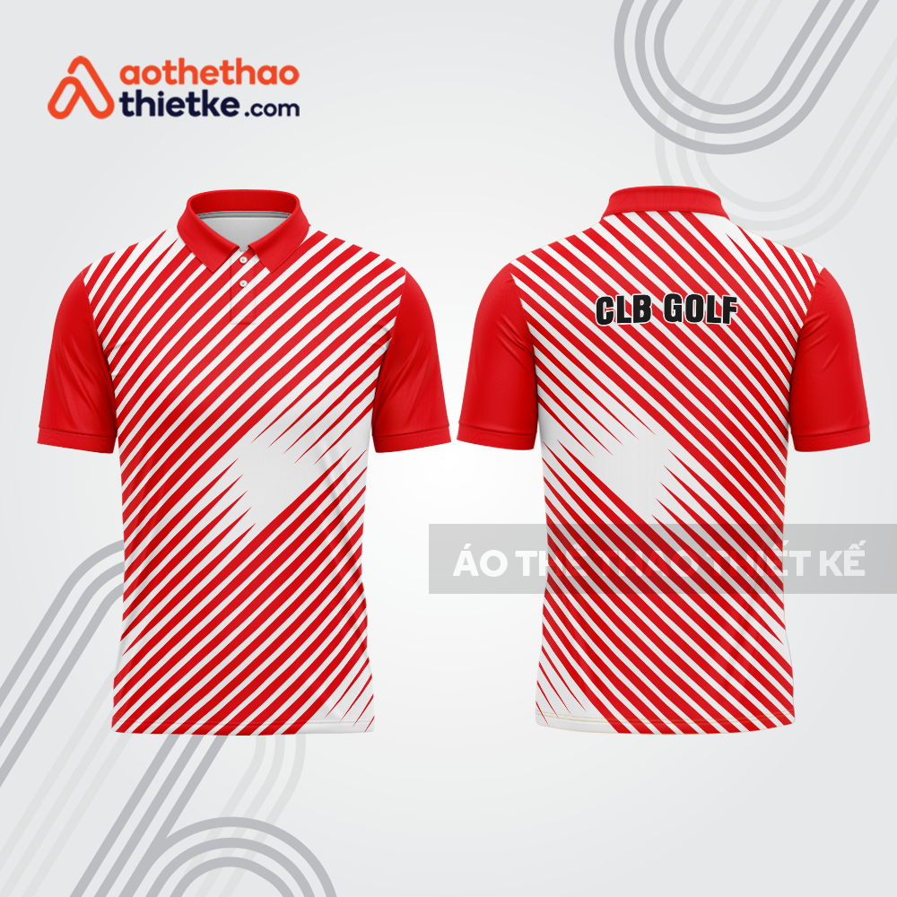 Mẫu thiết kế áo polo đồng phục thi đấu golf gf565
