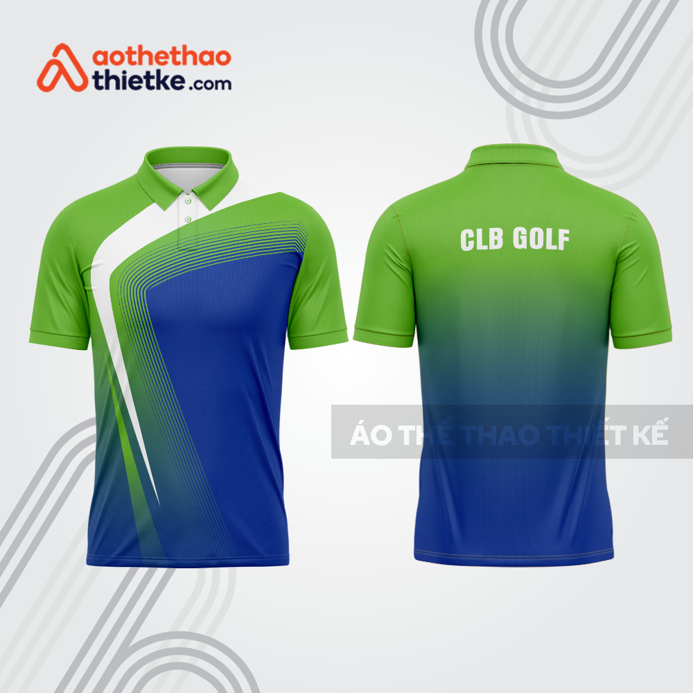 Mẫu thiết kế áo polo đồng phục thi đấu golf gf571
