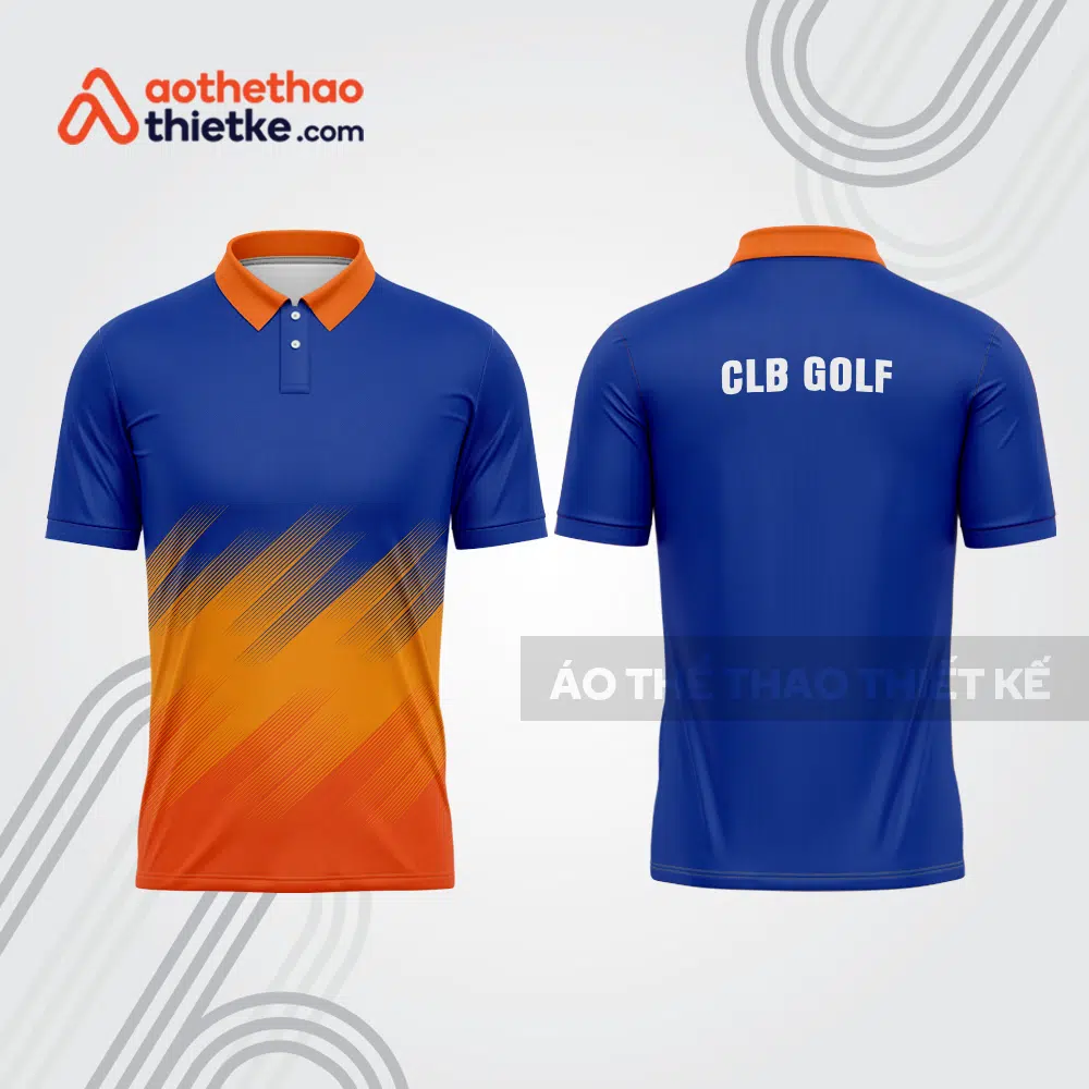 Mẫu thiết kế áo polo đồng phục thi đấu golf gf572