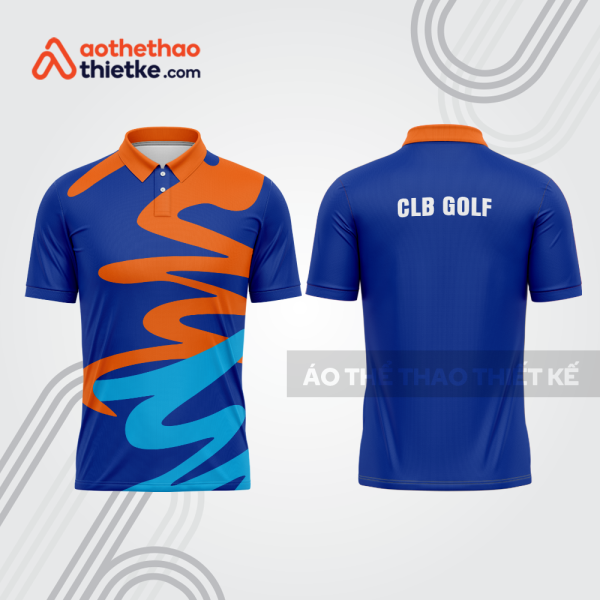 Mẫu thiết kế áo polo đồng phục thi đấu golf gf574