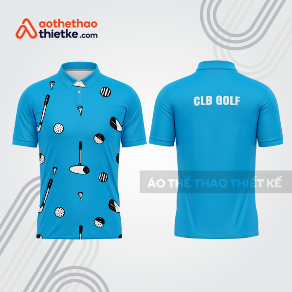 Mẫu thiết kế áo polo đồng phục thi đấu golf gf575