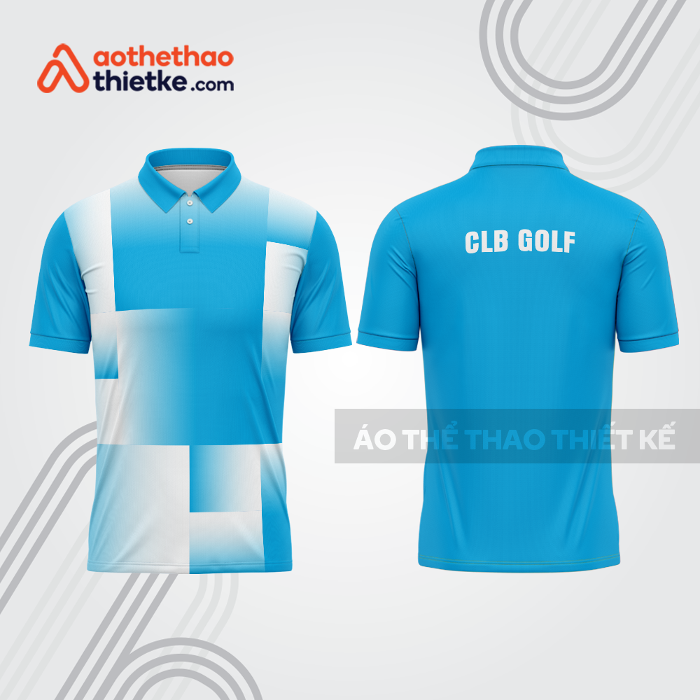 Mẫu thiết kế áo polo đồng phục thi đấu golf gf577