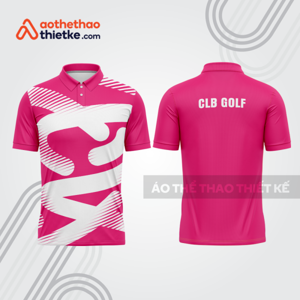 Mẫu thiết kế áo polo đồng phục thi đấu golf gf583