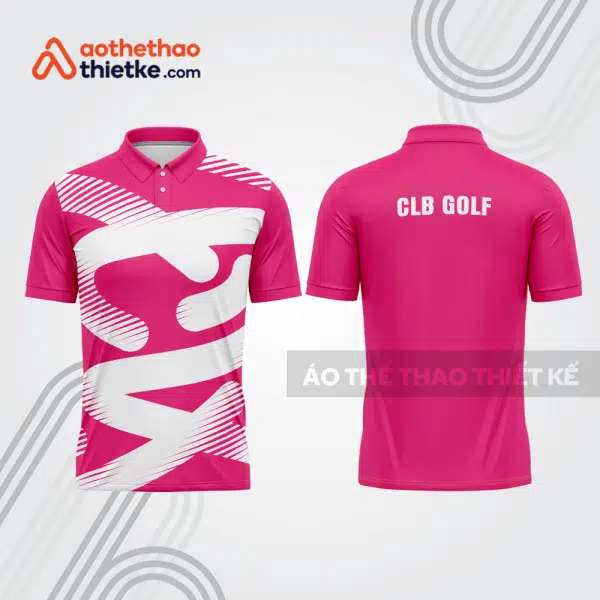 Mẫu thiết kế áo polo đồng phục thi đấu golf gf583