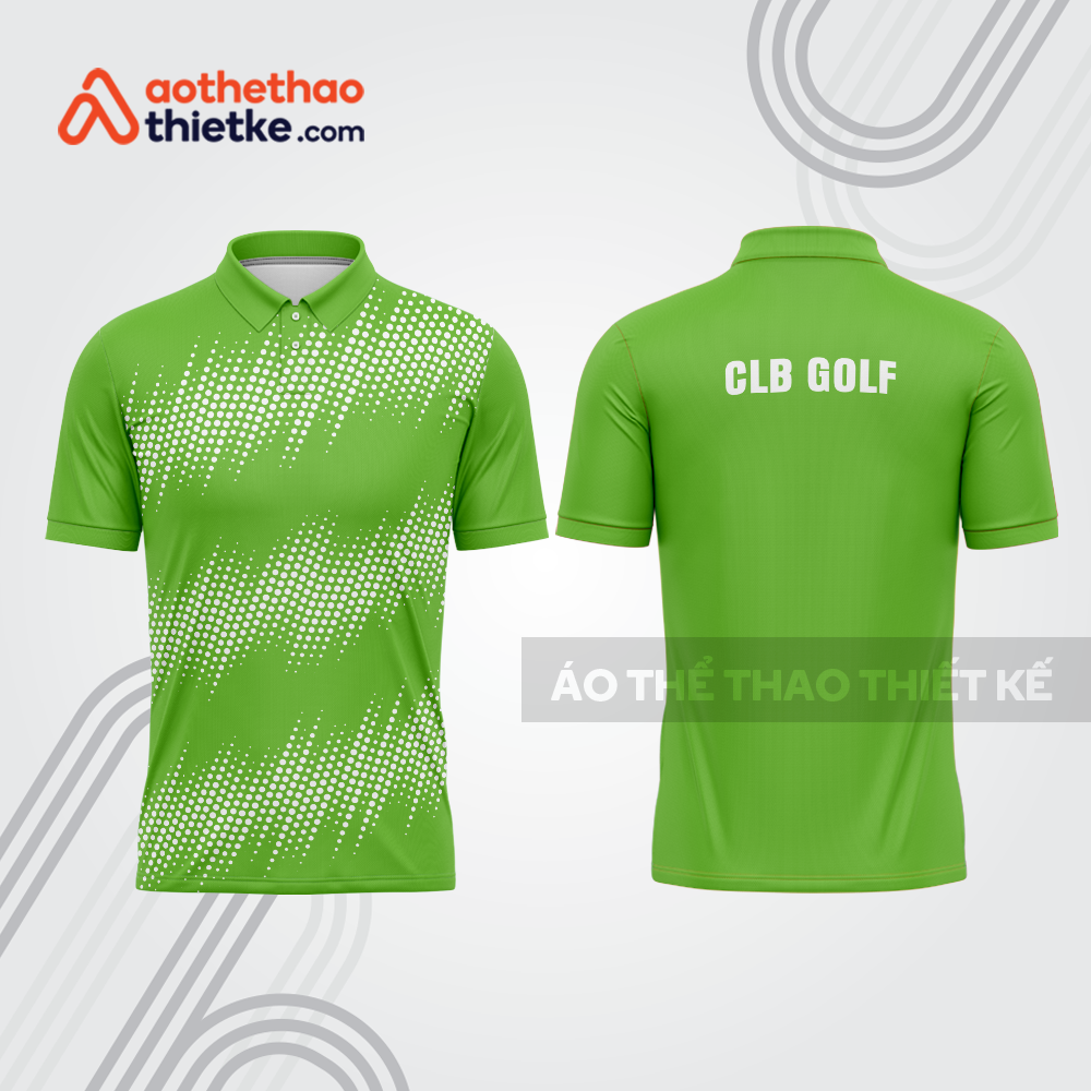 Mẫu thiết kế áo polo đồng phục thi đấu golf gf585