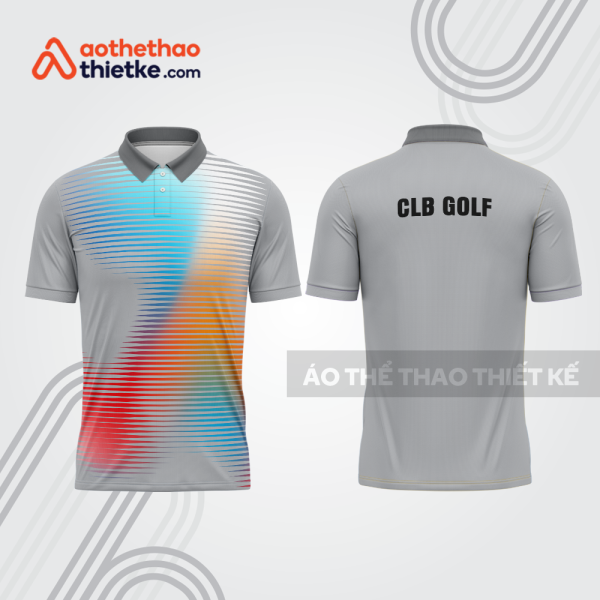 Mẫu thiết kế áo polo đồng phục thi đấu golf gf586