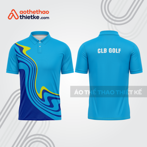 Mẫu thiết kế áo polo đồng phục thi đấu golf gf587