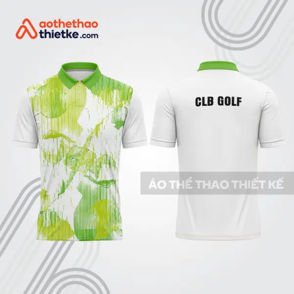 Mẫu thiết kế áo polo đồng phục thi đấu golf gf588