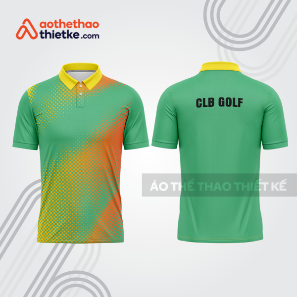 Mẫu thiết kế áo polo đồng phục thi đấu golf gf589