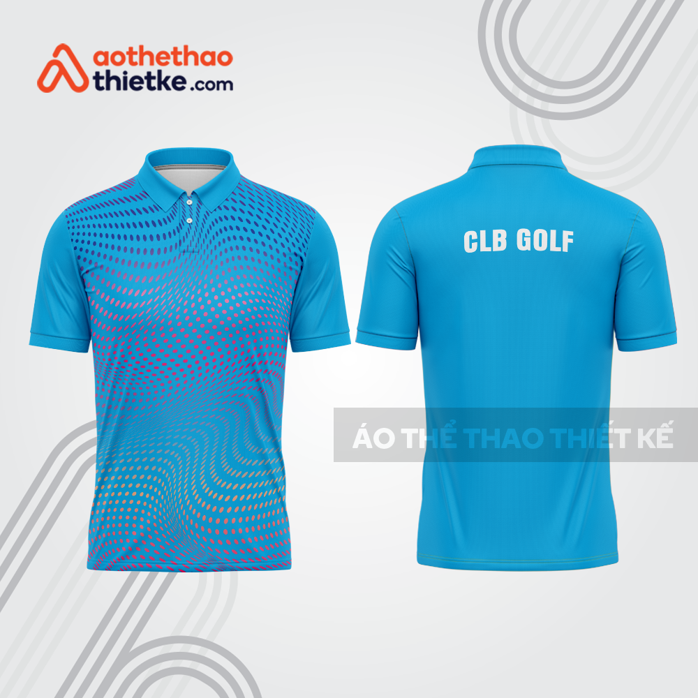 Mẫu thiết kế áo polo đồng phục thi đấu golf gf590
