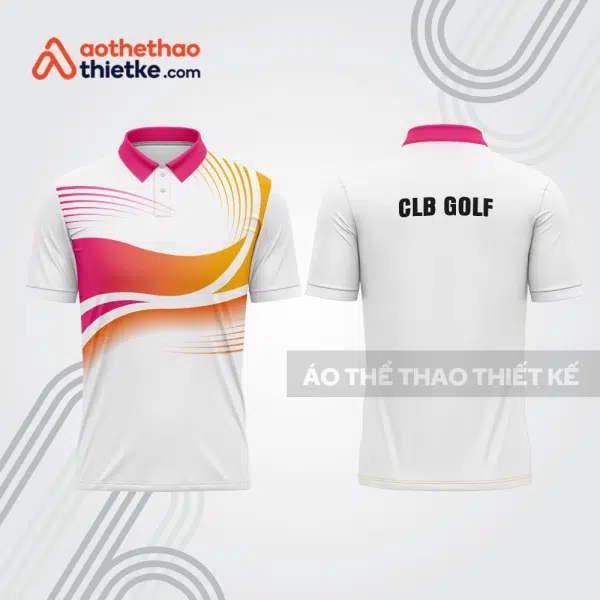 Mẫu thiết kế áo polo đồng phục thi đấu golf gf591