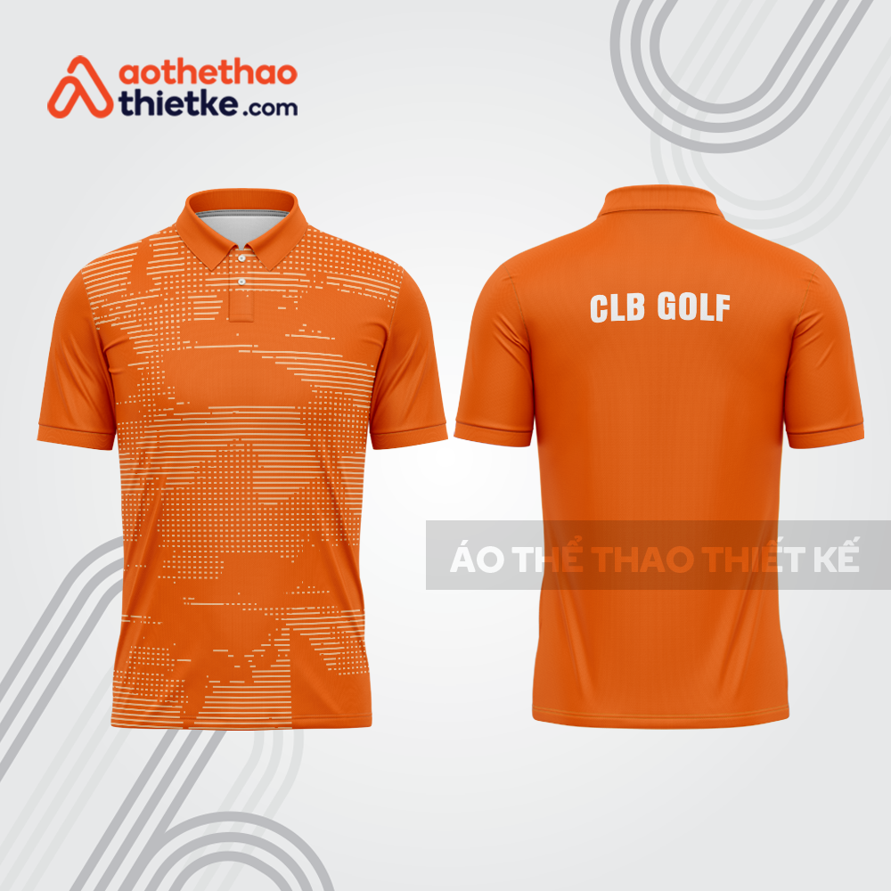 Mẫu thiết kế áo polo đồng phục thi đấu golf gf593