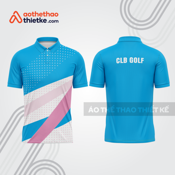 Mẫu thiết kế áo polo đồng phục thi đấu golf gf596