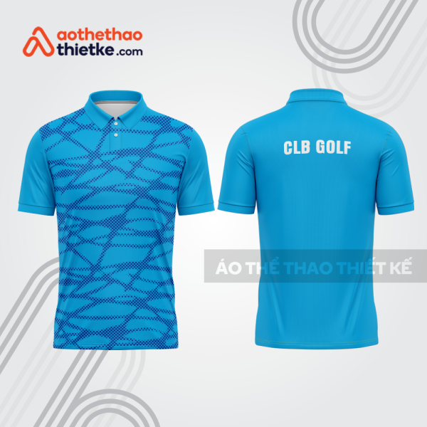 Mẫu thiết kế áo polo đồng phục thi đấu golf gf598