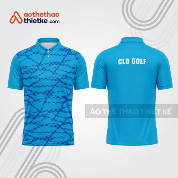 Mẫu thiết kế áo polo đồng phục thi đấu golf gf598