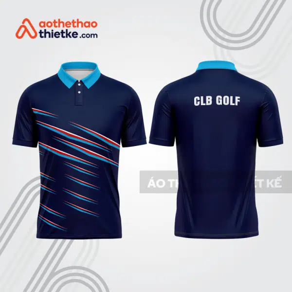 Mẫu thiết kế áo polo đồng phục thi đấu golf gf599