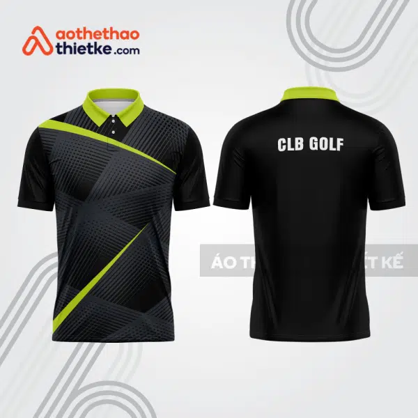 Mẫu thiết kế áo polo đồng phục thi đấu golf gf605
