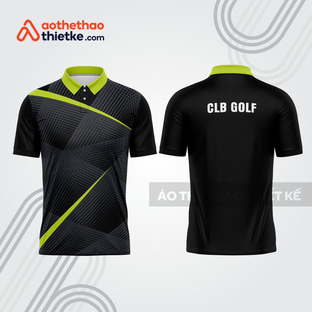 Mẫu thiết kế áo polo đồng phục thi đấu golf gf605