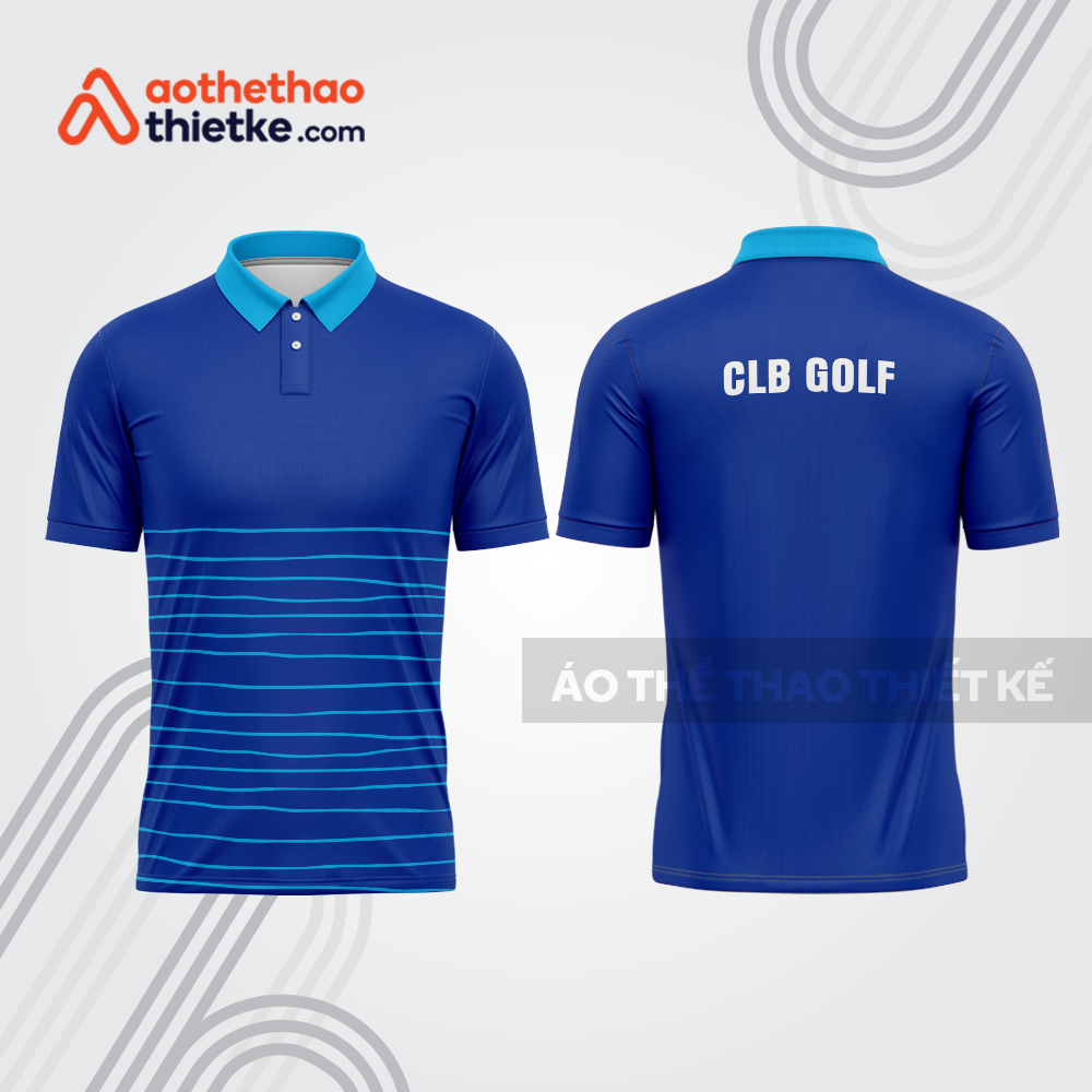 Mẫu thiết kế áo polo đồng phục thi đấu golf gf606