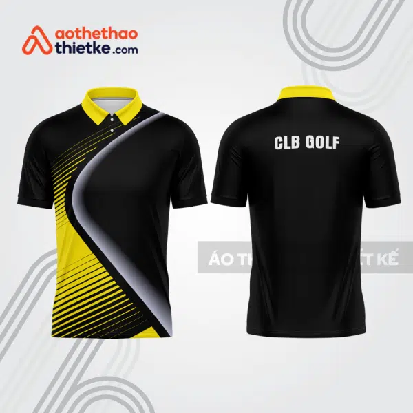 Mẫu thiết kế áo polo đồng phục thi đấu golf gf608