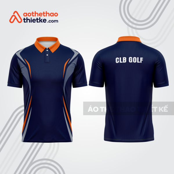 Mẫu thiết kế áo polo đồng phục thi đấu golf gf609