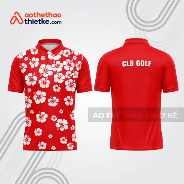 Mẫu thiết kế áo polo đồng phục thi đấu golf gf614