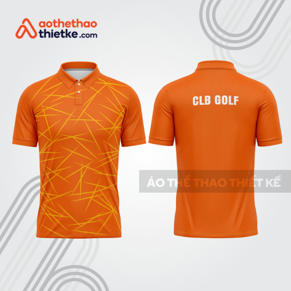 Mẫu thiết kế áo polo đồng phục thi đấu golf gf615
