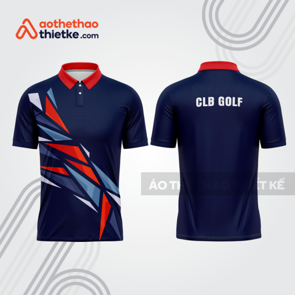 Mẫu thiết kế áo polo đồng phục thi đấu golf gf616