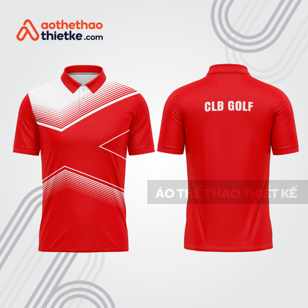 Mẫu thiết kế áo polo đồng phục thi đấu golf gf617
