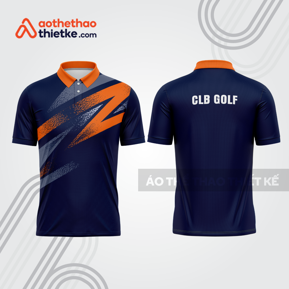 Mẫu thiết kế áo polo đồng phục thi đấu golf gf618