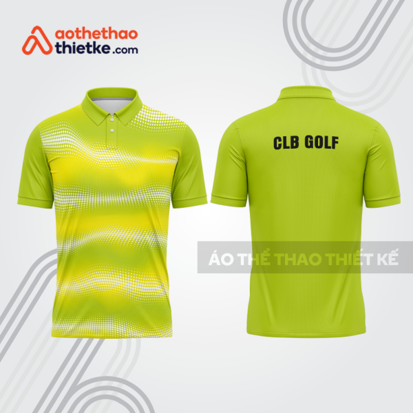 Mẫu thiết kế áo polo đồng phục thi đấu golf gf623