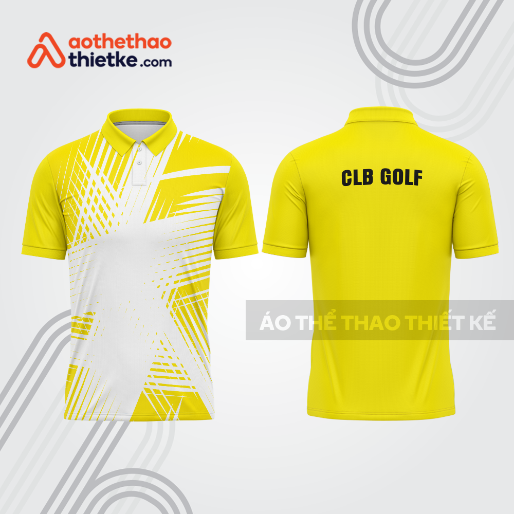 Mẫu thiết kế áo polo đồng phục thi đấu golf gf625