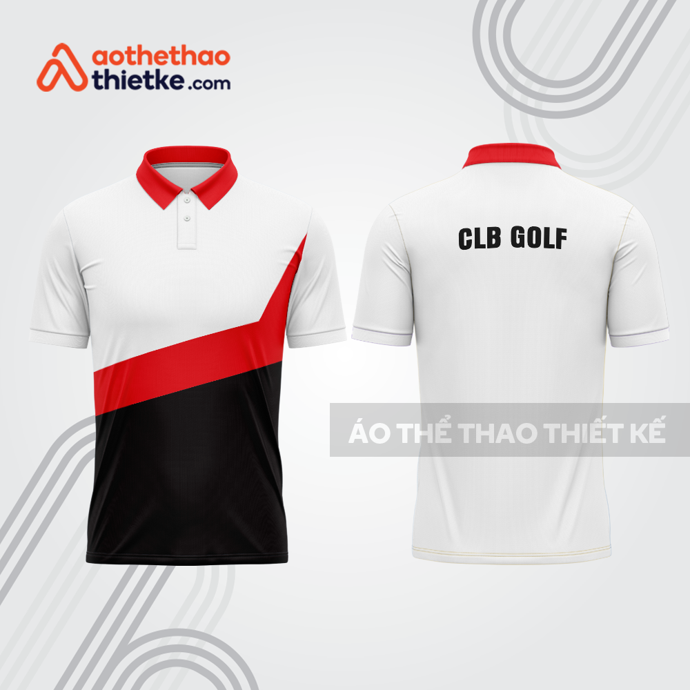 Mẫu thiết kế áo polo đồng phục thi đấu golf gf626