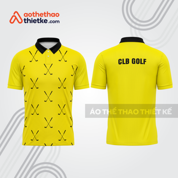 Mẫu thiết kế áo polo đồng phục thi đấu golf gf628