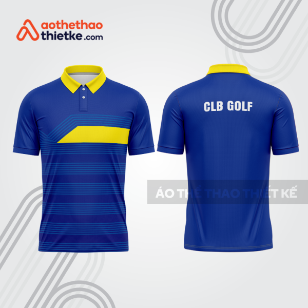 Mẫu thiết kế áo polo đồng phục thi đấu golf gf629