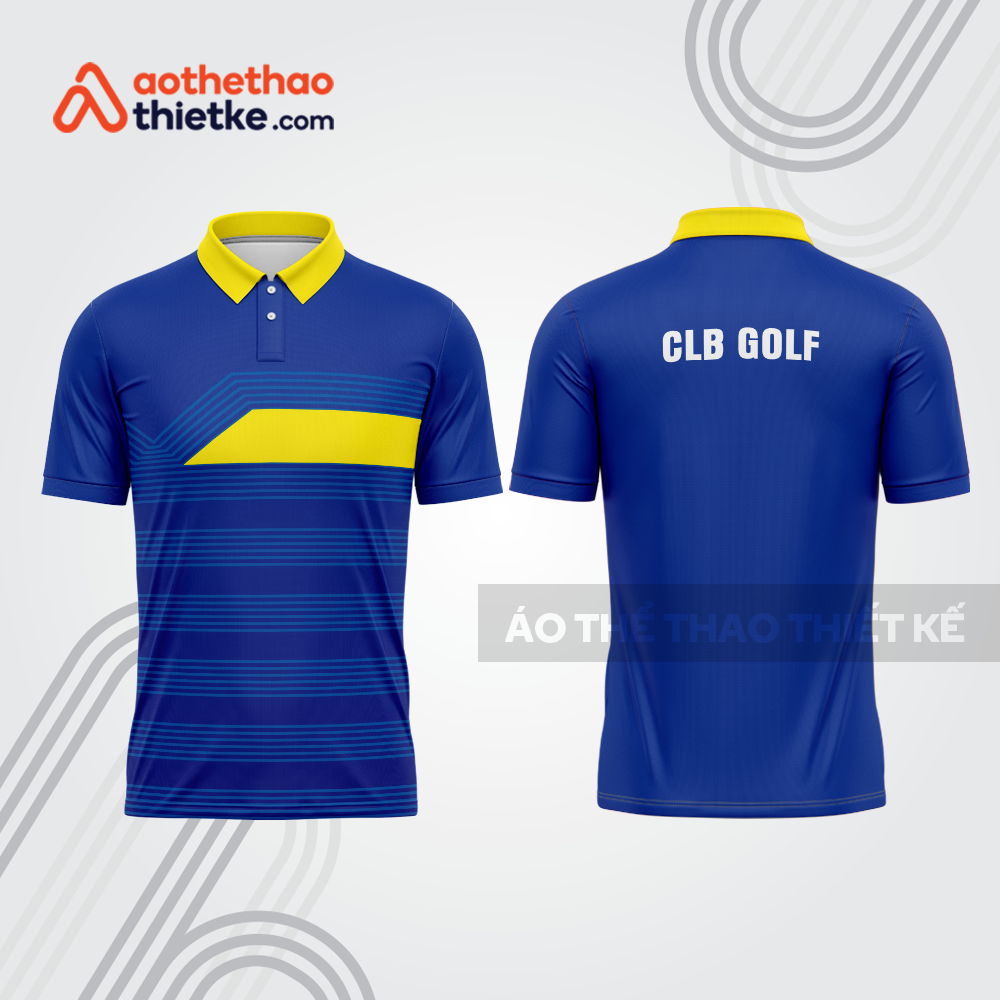 Mẫu thiết kế áo polo đồng phục thi đấu golf gf629