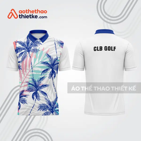 Mẫu thiết kế áo polo đồng phục thi đấu golf gf630