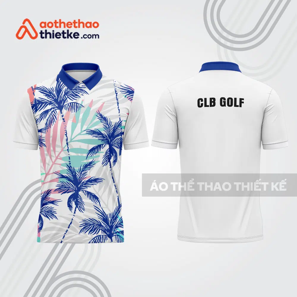 Mẫu thiết kế áo polo đồng phục thi đấu golf gf630